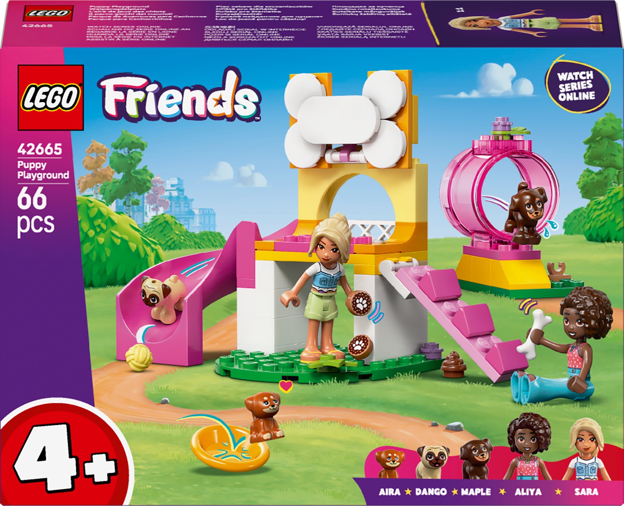 LEGO Friends Plac zabaw dla szczeniaczków (42665)