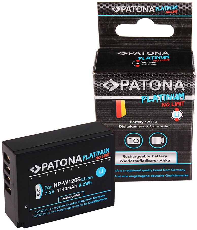 PA-BA-1279 Akumulator PATONA Platinium FUJI NP-W126S