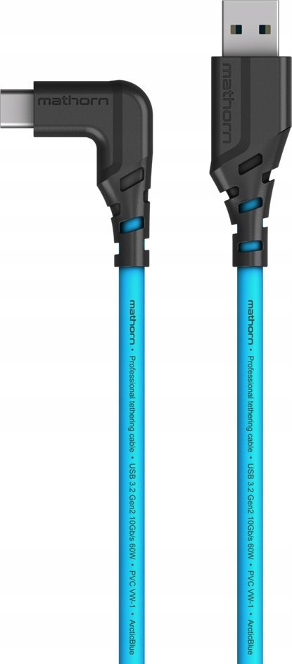 Kabel USB Eaton USB-A - USB-C 2 m Niebieski (MTC-201)