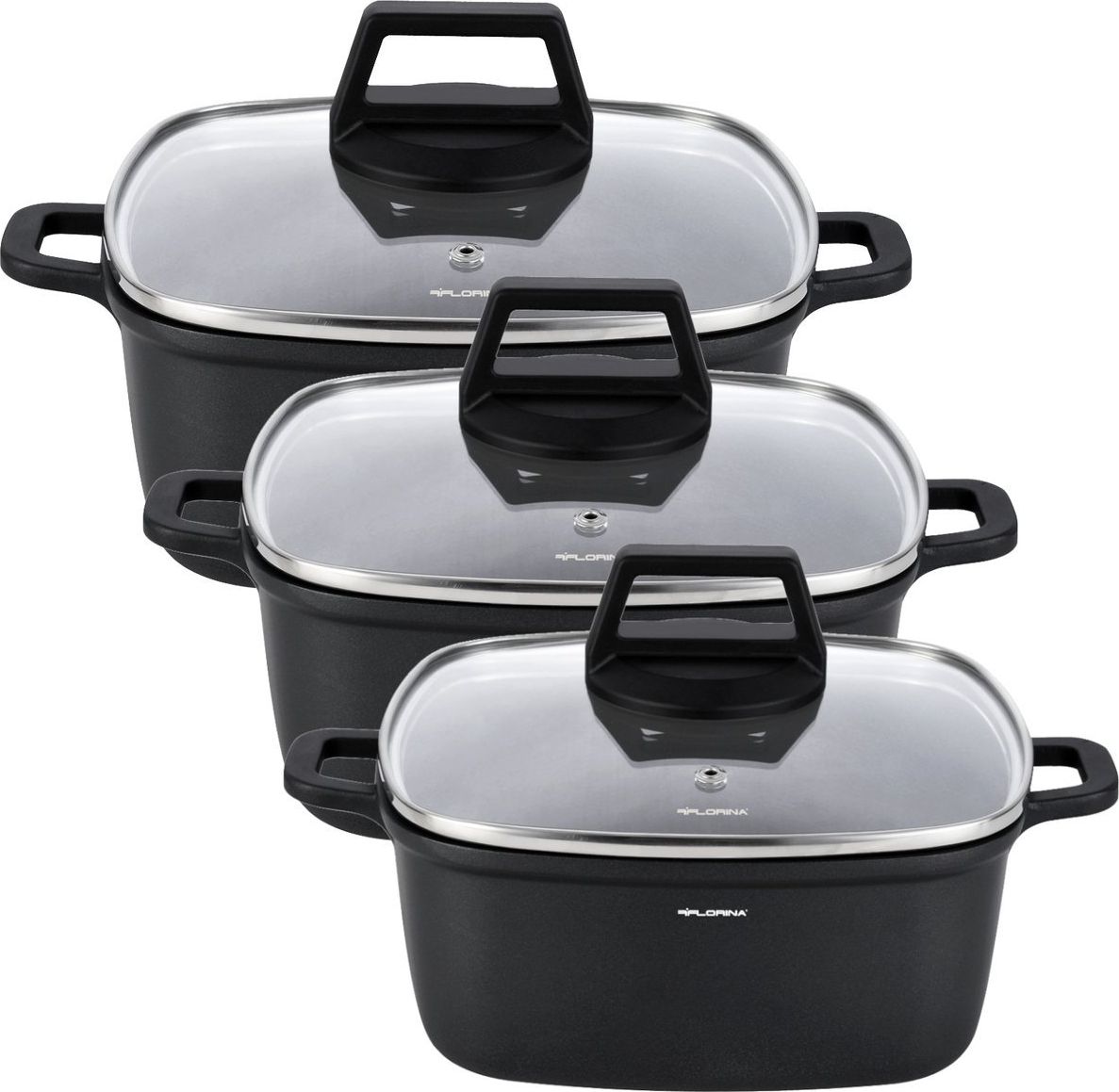 Florina Zestaw garnków Florina Chef - 20, 24, 28 cm