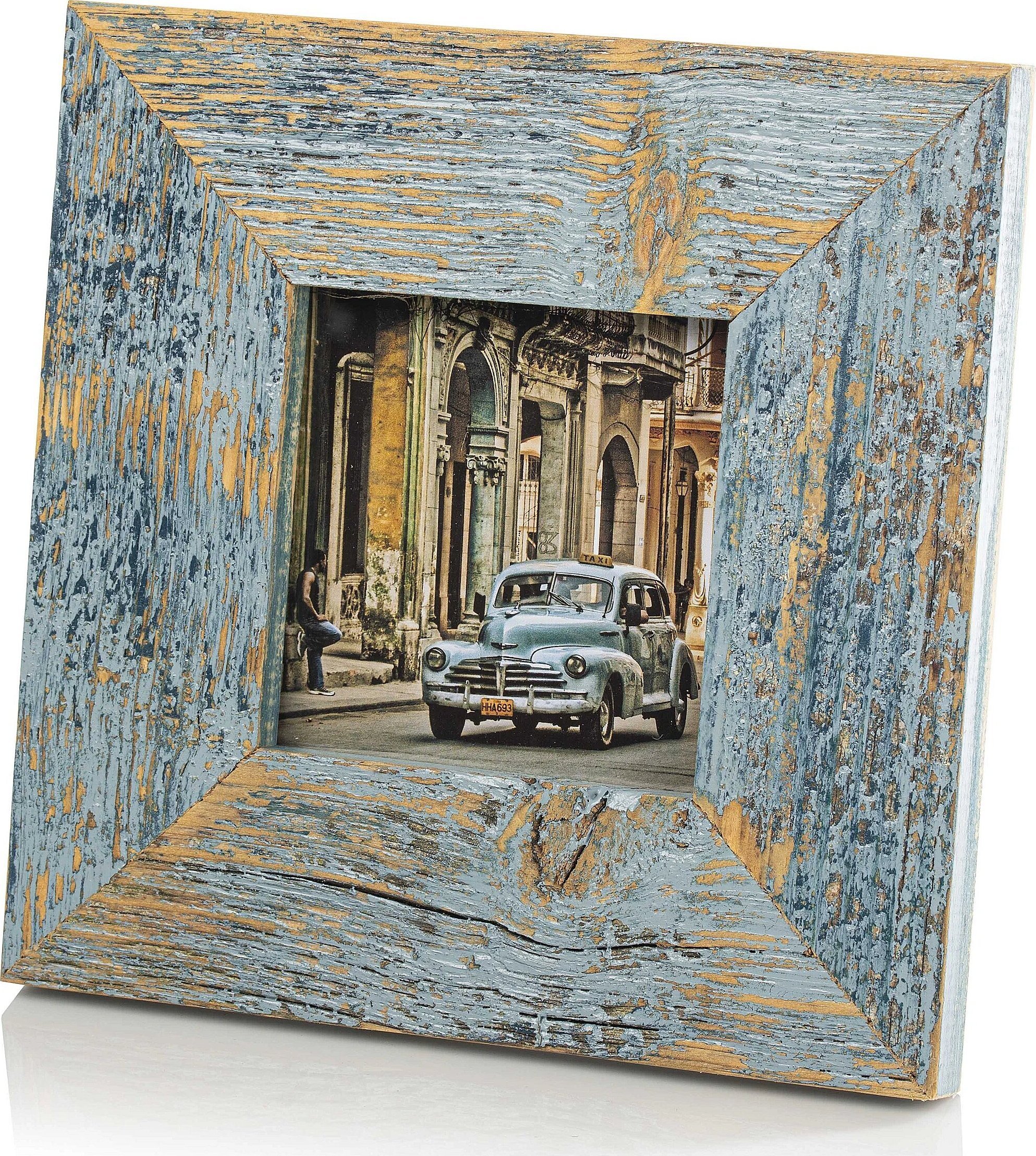 Ramka Bad Disain Photo frame 10x10 5cm, blue