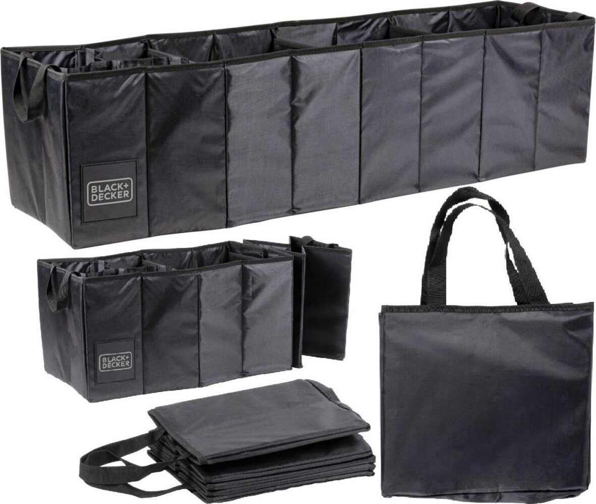 Victoria Sport ORGANIZER SCHOWEK TORBA SAMOCHODOWA 110X30X30cm BLACK + DECKER