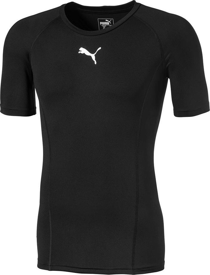 Puma Koszulka męska Puma LIGA Baselayer Tee SS czarna 655918 03 : Rozmiar - M
