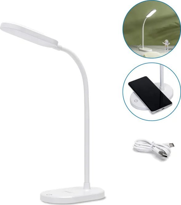 Lampka biurkowa Aigostar biała