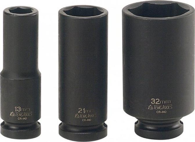 Teng Tools Nasadka maszynowa długa 1/2" 24 mm DIN Teng Tools