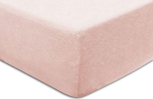 Darymex Prześcieradło frotte z gumką 180x200 kolor Róż kwarcowy