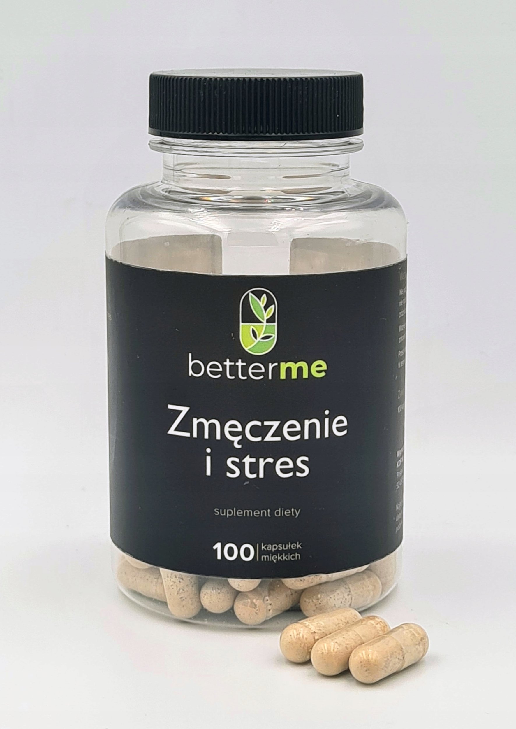 BETTERME_Ashwagandha Magnez B6 suplement diety na zmęczenie i stres 100 kapsułek