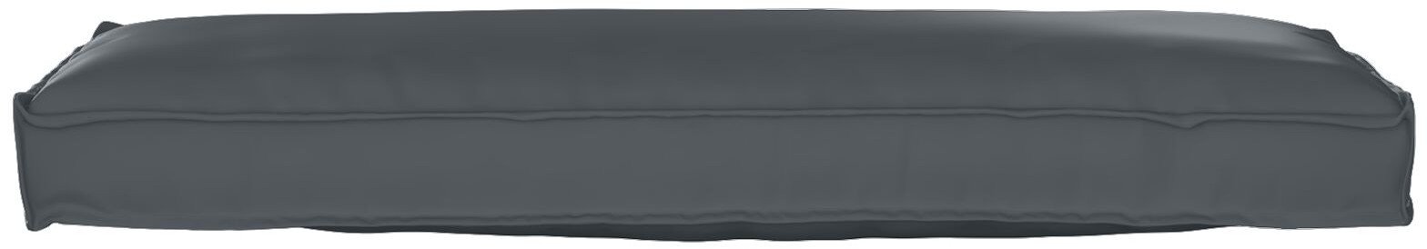 vidaXL Poduszka Paletowa na Ławkę Antracytowa 120x40x8 cm Tkanina Oxford