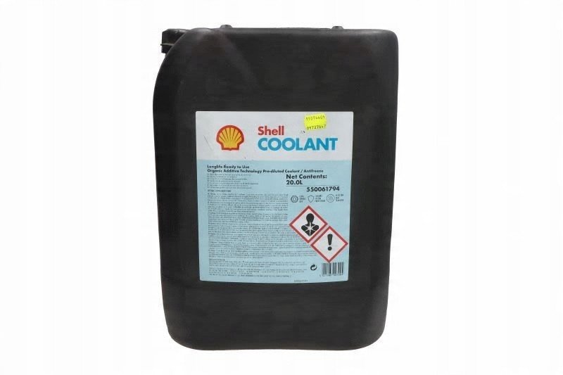 Płyn do chłodnic SHELL COOL (typ płynu G12+/G30) (20L), OAT, różowy