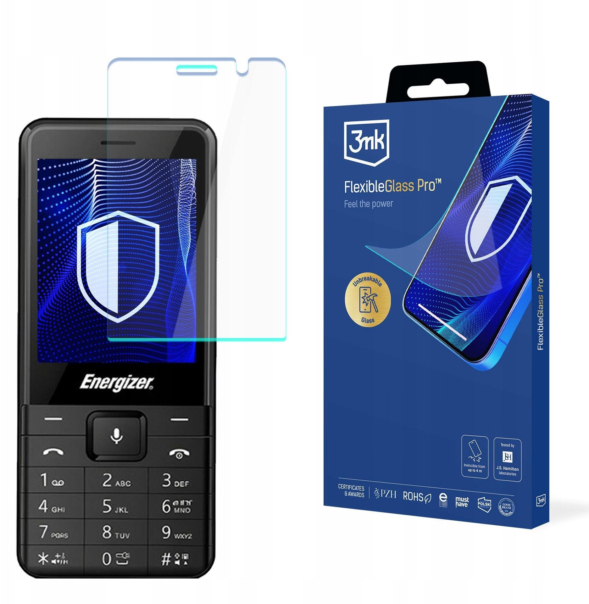 Energizer E280S - 3mk FlexibleGlass Pro