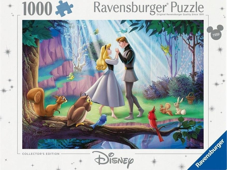 Ravensburger Puzzle 1000 Disney Classics Śpiąca Królewna