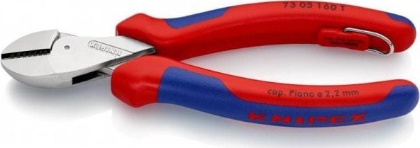 Knipex KOMPAKTOWE SZCZYPCE TNĄCE BOCZNE X-CUT 160MM