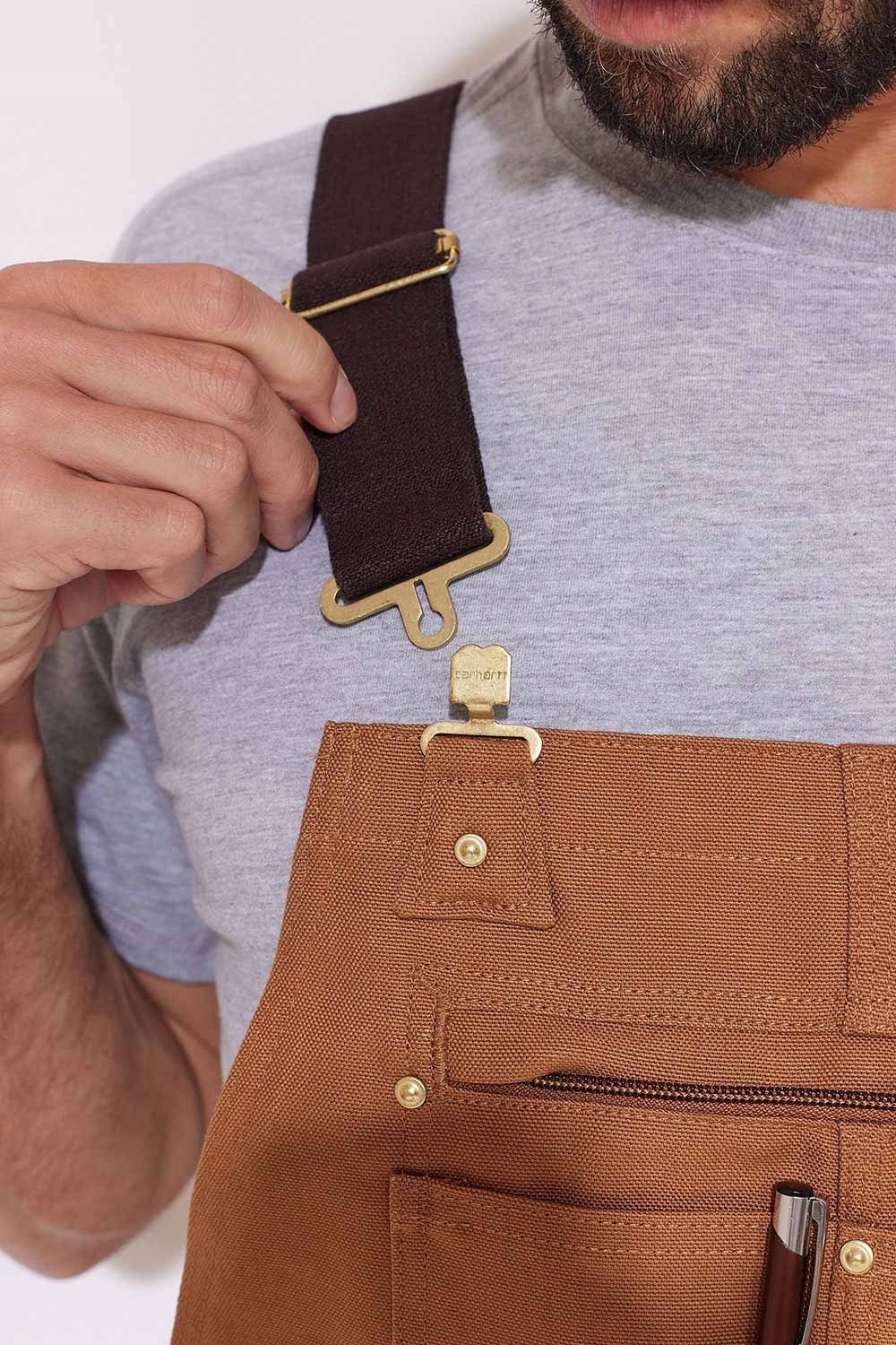 Ogrodniczki Carhartt Bib Overall Brown