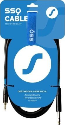 Kabel SSQ SSQ MiJS2 - Jack stereo 3.5 / Jack stereo 6.3