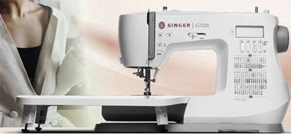 Singer Sewing Machine C7225 Number of stitches 200 Number of buttonholes 8 White