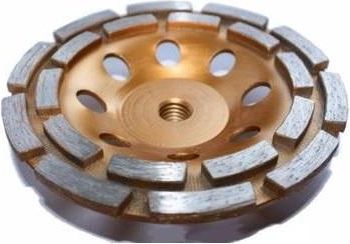 Mar-Pol Tarcza diamentowa 125 mm do szlifowania betonu M14, 2 segmenty (MZ08787)