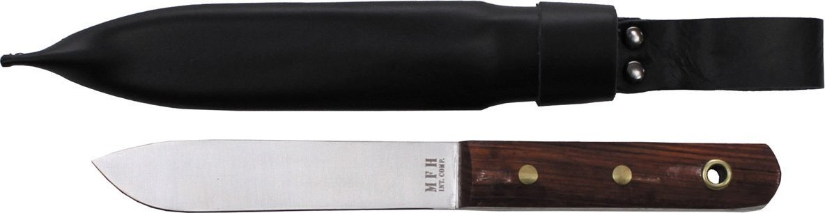 MFH Nóż Żeglarski bundeswehra z drewnianym uchwytem