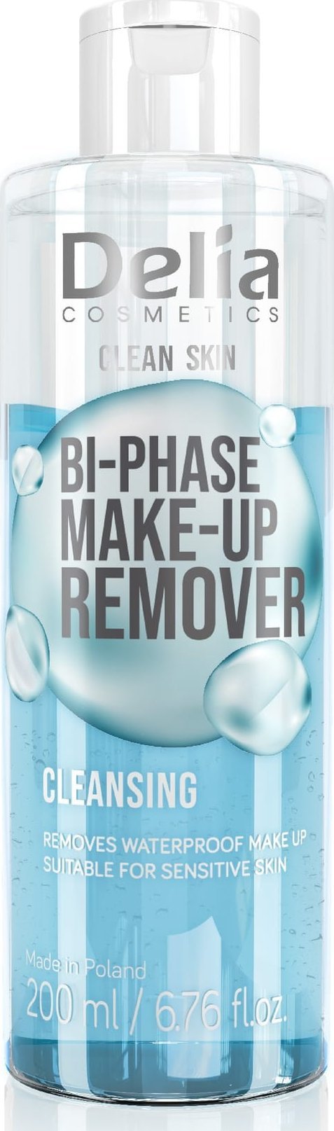 Delia Clean Skin Dwufazowy płyn do demakijażu 200ml