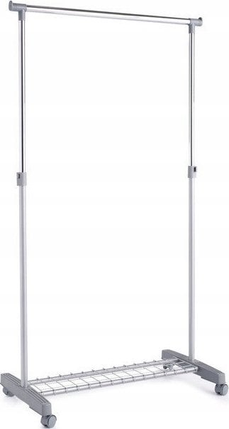 Zeller Stojak na ubrania, 1 poziomowy - szafa na kółkach, ZELLER