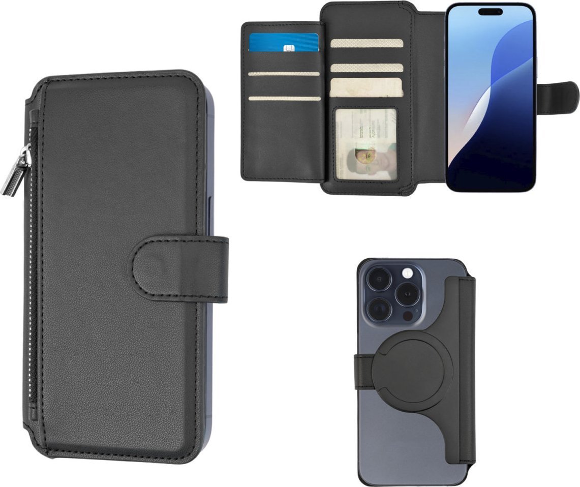 4smarts 4smarts Universal Magnet Wallet CoinCaddy L, schwarz