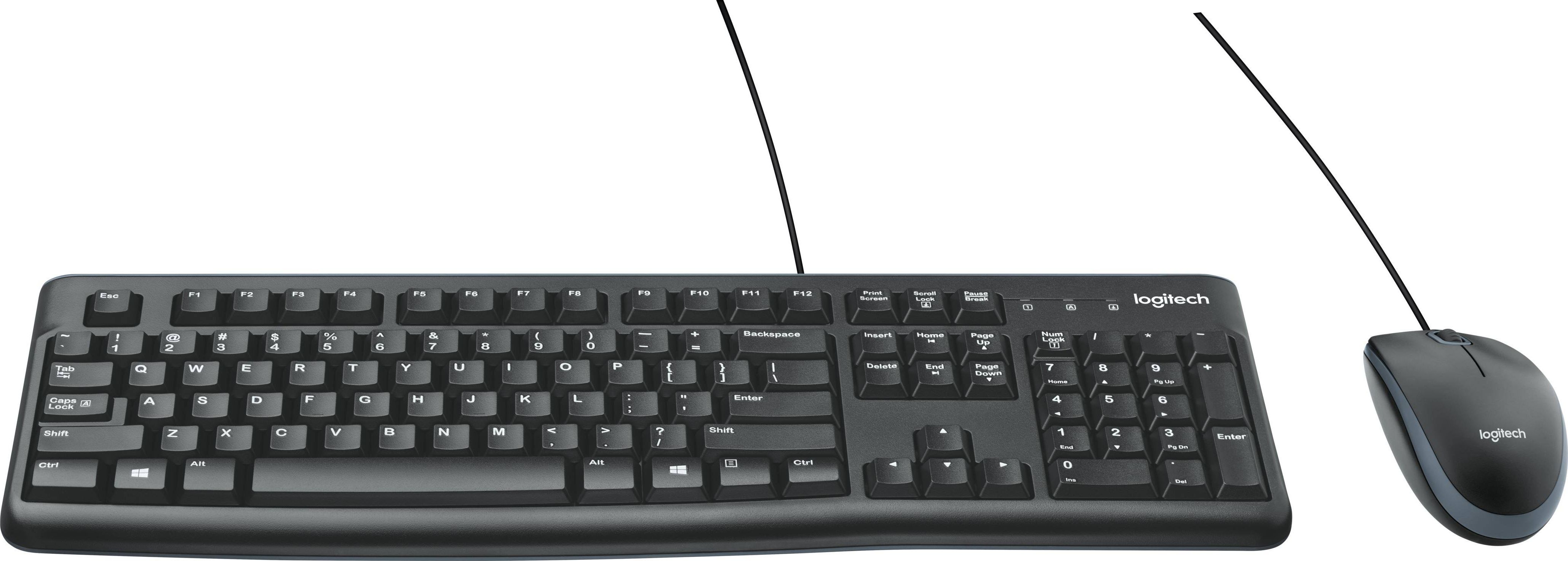 Klawiatura + mysz Logitech MK120 (920-002552)