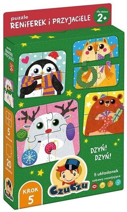 CzuCzu Puzzle Reniferek i przyjaciele dla dzieci
