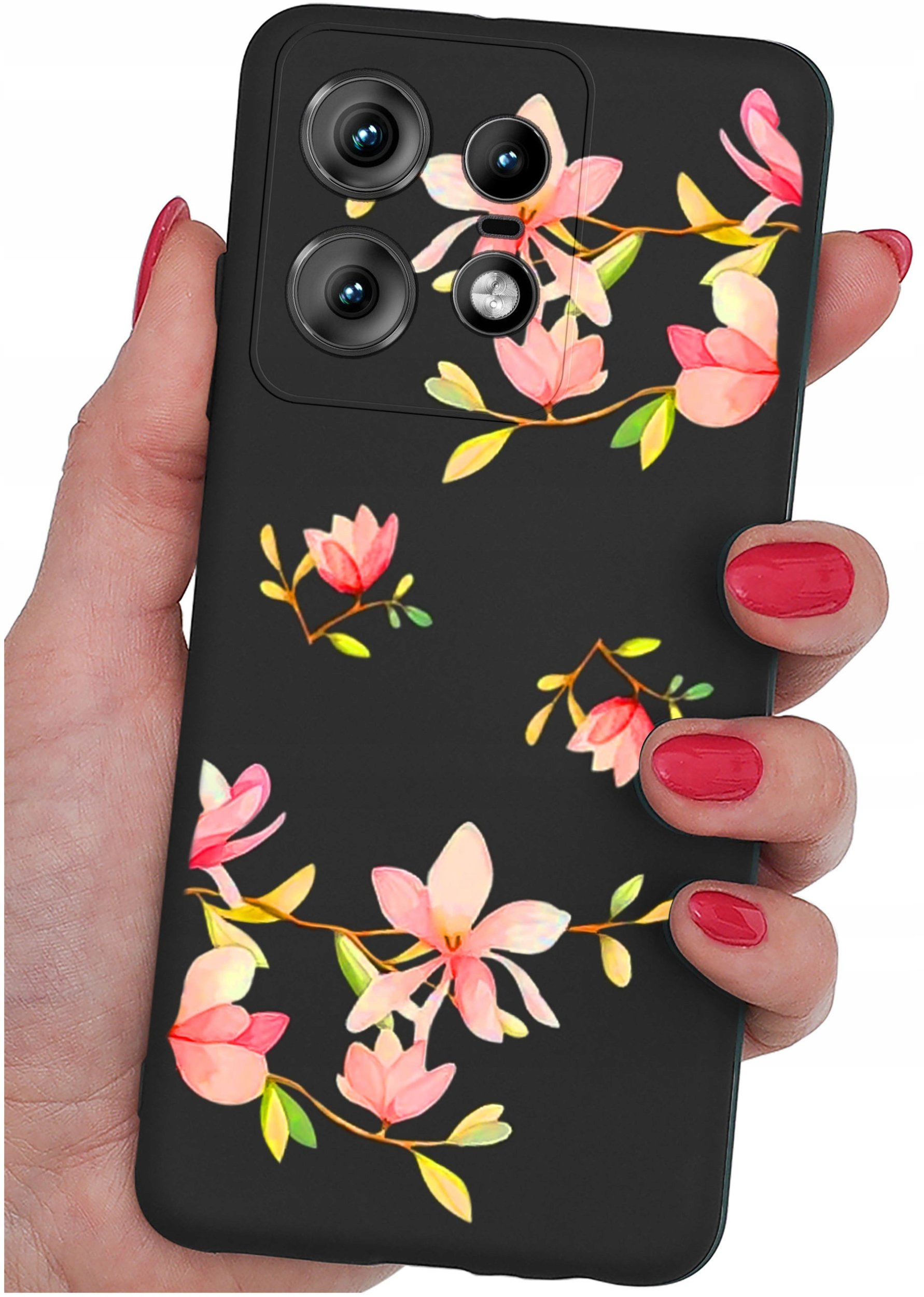 Etui do Motorola Moto EDGE 50 Pro WZORY |SILIKONOWE MATT CASE