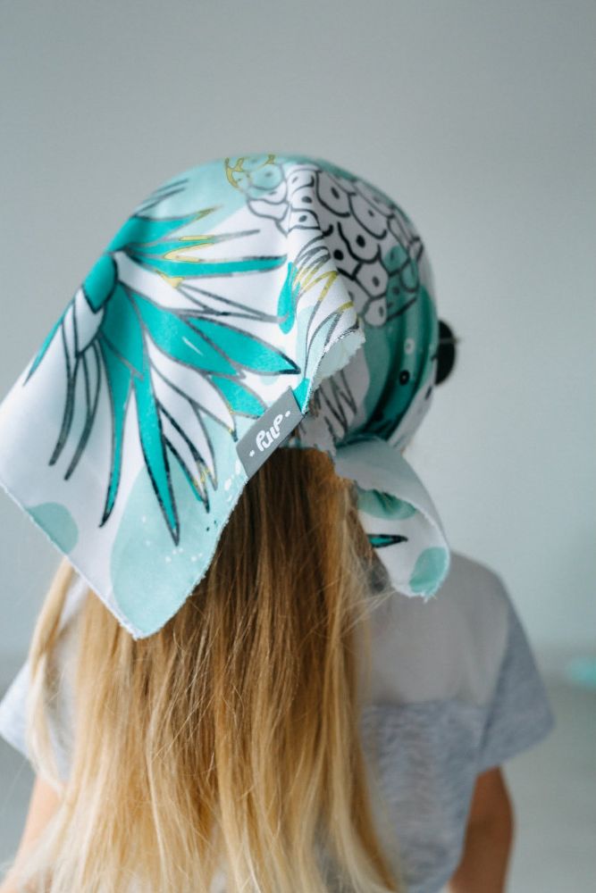 Pulp Bambusowy Śliniaczek, Apaszka lub Chustka na Głowę (Ananasy)