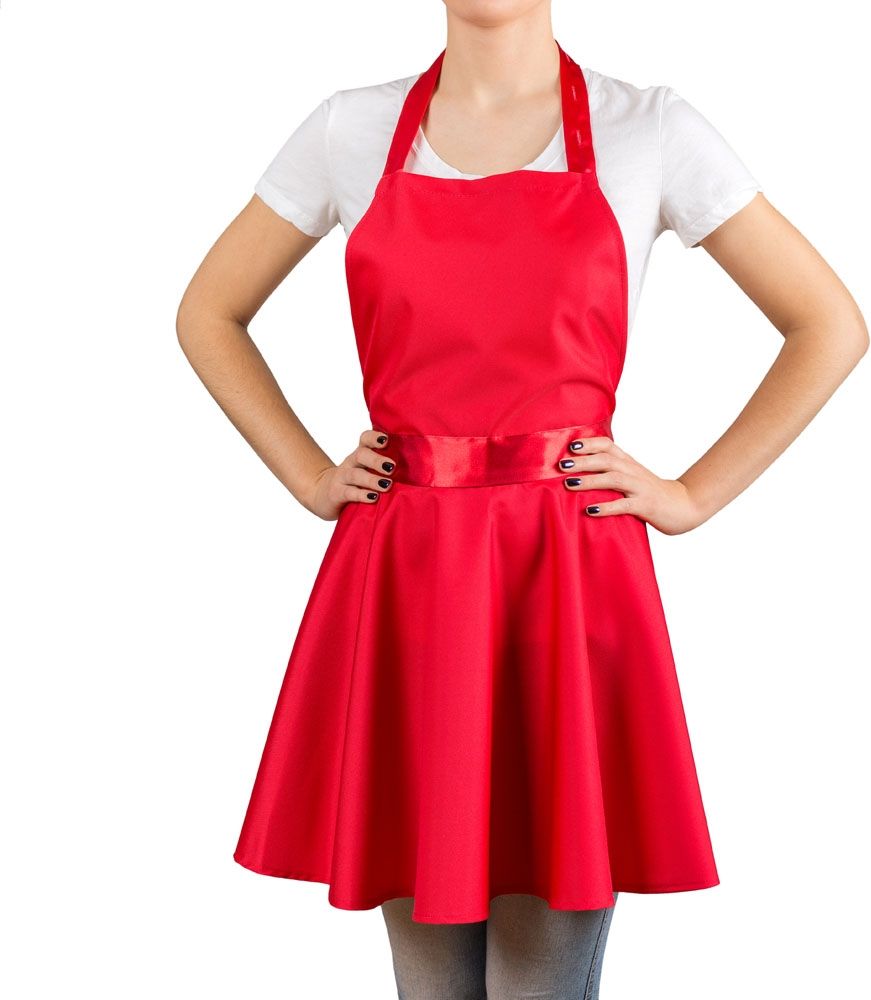 Froster Nitly Red - Fartuszek Sukienka