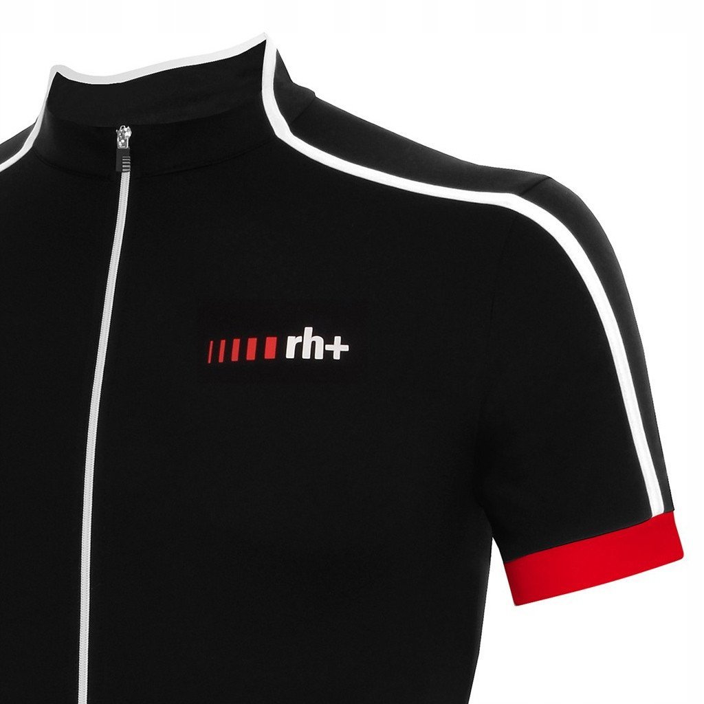 Koszulka rowerowa zeroRH+ Prime BLACK-WHITE-RED - M