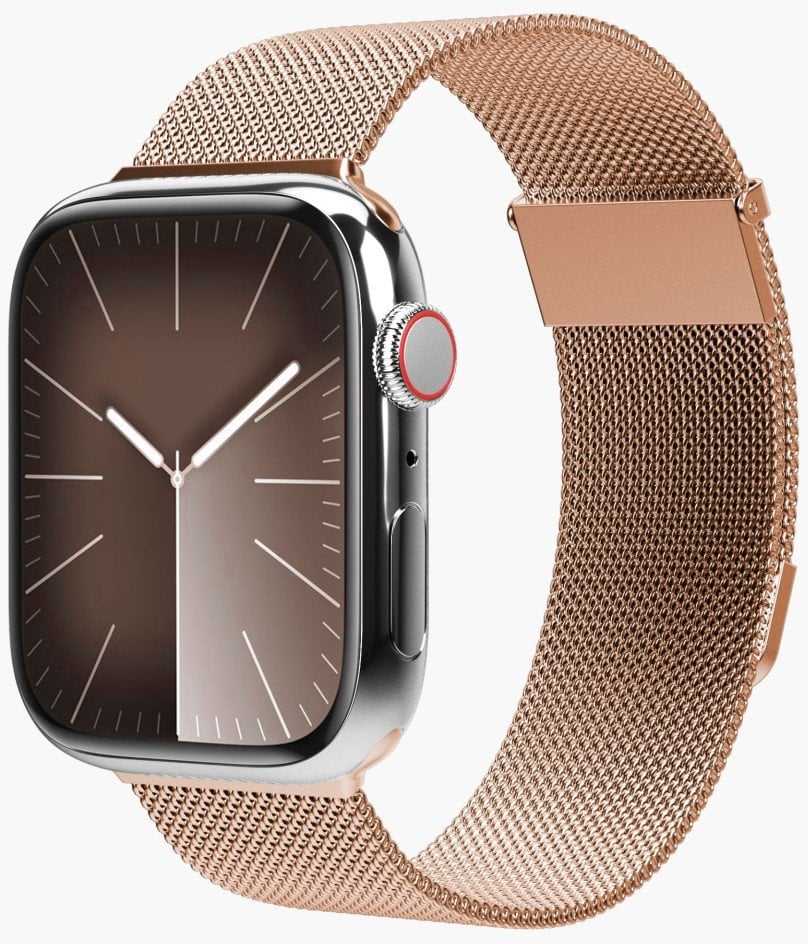 Vonmählen Milanese Loop 2 do Apple Watch 42 | 44 | 45 | 49mm One Size - Różowe złoto (AWS00128)