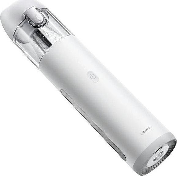 Odkurzacz ręczny Usams Usams Odkurzacz Mini Bezprzewodowy Geoz Series 65W Biały/White Mnxcqzb23402 (Us-Zb234)