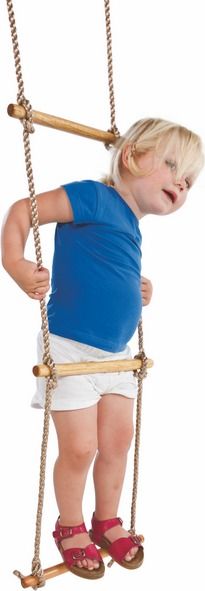 KBT Drabinka linowa na plac zabaw, pięciostopniowa, KBT