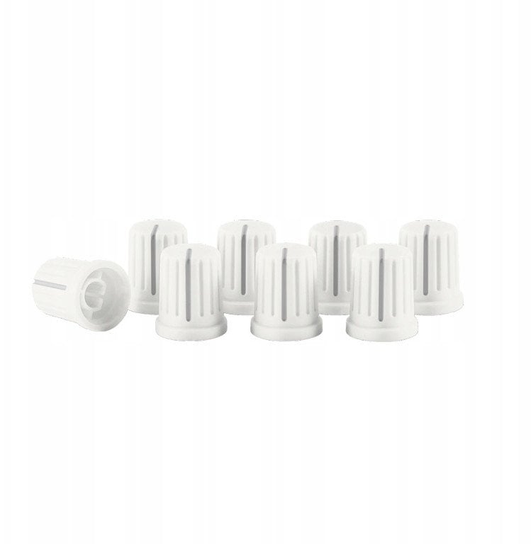 RELOOP Knob Cap Set White 8 szt.