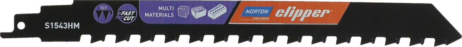 Norton Clipper NORTON BRZESZCZOT S1543HM 240mm /2szt. CEGŁY PERFOROWANE, BETON KOMÓRKOWY N70184608354