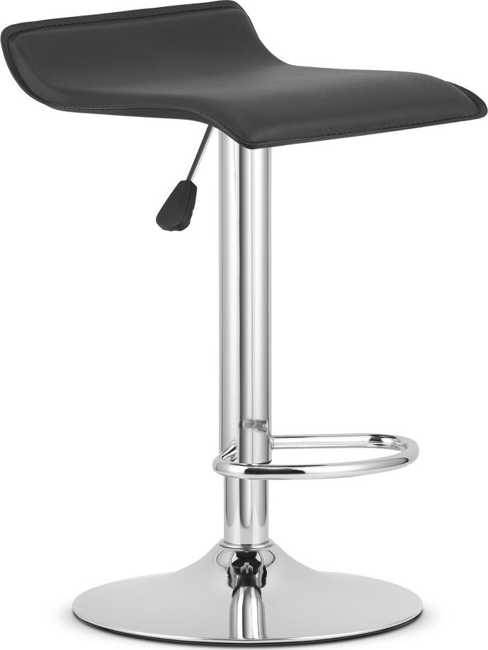 Leobert Hoker FORT - ekoskóra czarny / baza chrom