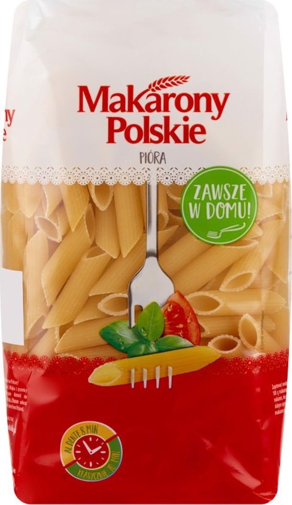 Makarony Polskie Makarony Polskie Makaron pióra 400 g