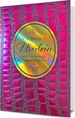 Pan Dragon Karnet B6 Urodziny