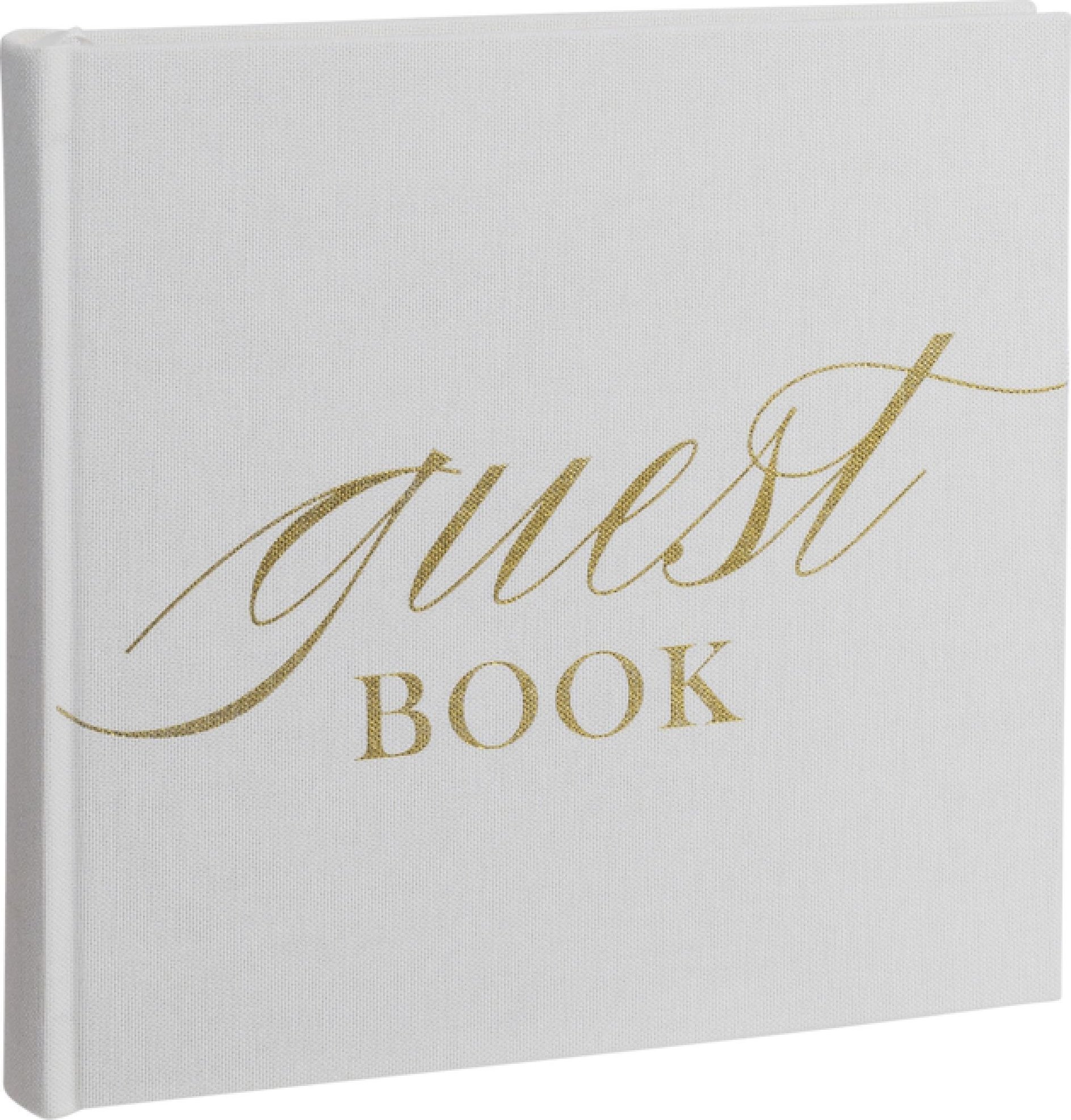 Focus Focus Base Line Canvas Album 20x20 Guestbook White