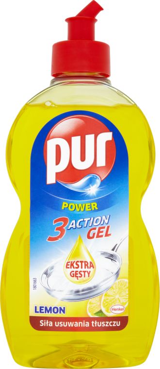 Pur Płyn do mycia naczyń Duo Power Lemon 0,45L (14512770)