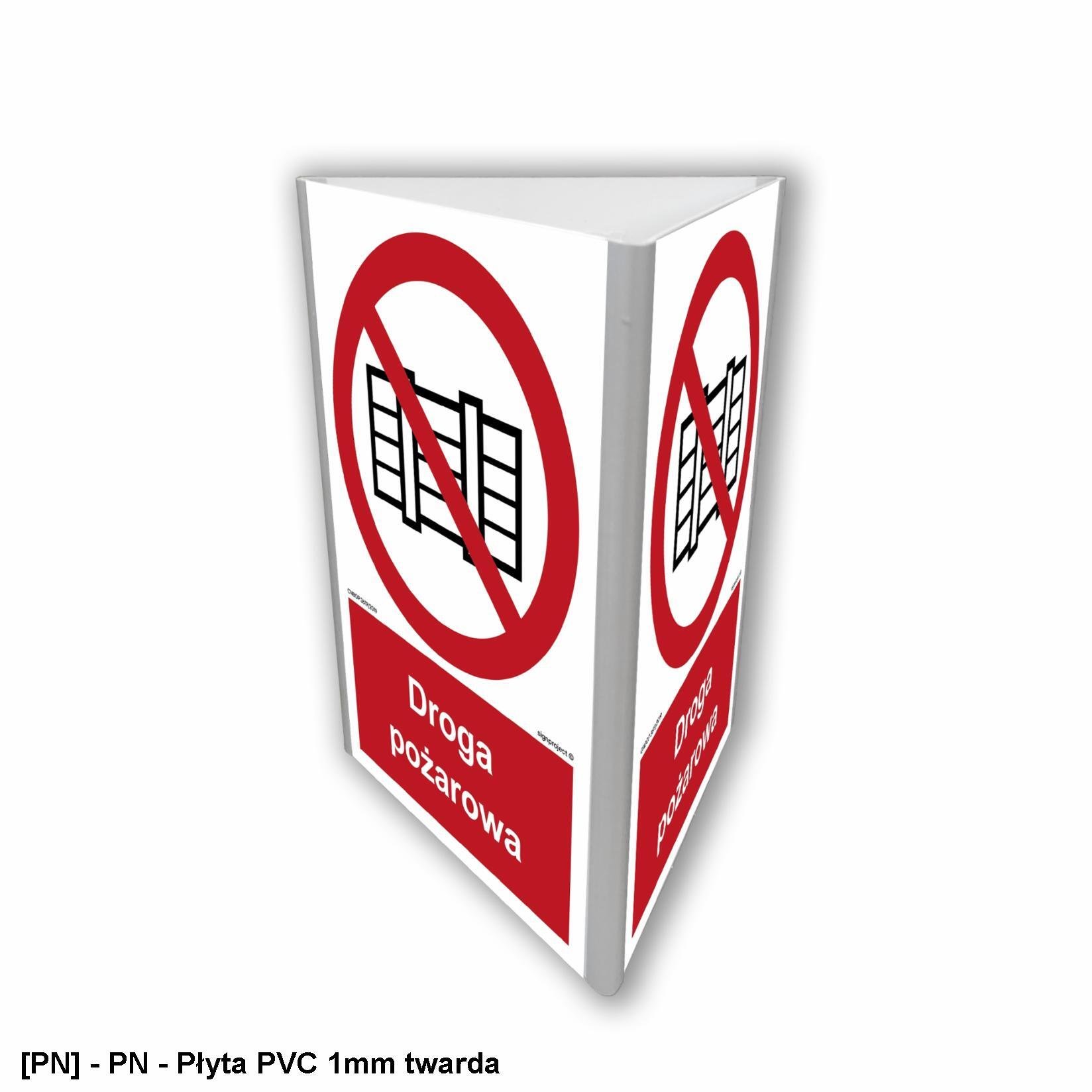 TD Systems BB801 - Nie zastawiać 100x150