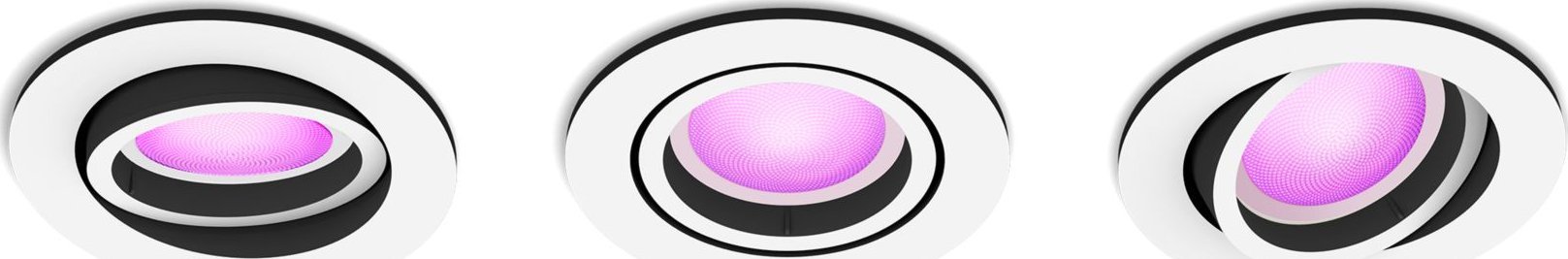 Philips Philips Hue White&Col. Amb.Centura Einbausp 3flg weiß 3x4.2W.