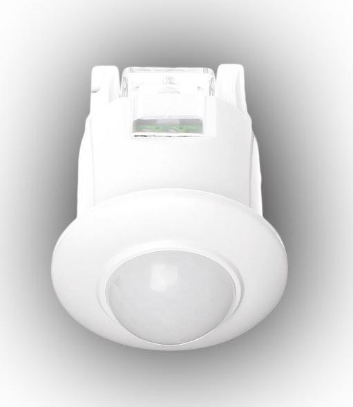 Plastrol Czujnik ruchu na podczerwień 400W/200W podtynkowy IP20 zasięg 6m CR-M4/OS/BIAŁY