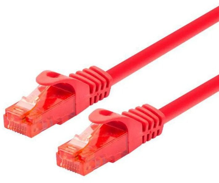 Goobay 95527 kabel sieciowy Czerwony 7,5 m Cat6 S/FTP (S-STP)