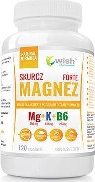 Wish Pharmaceutical WISH Pharmaceutical Magnez Skurcz Forte - 120caps. - Mg + K + B6