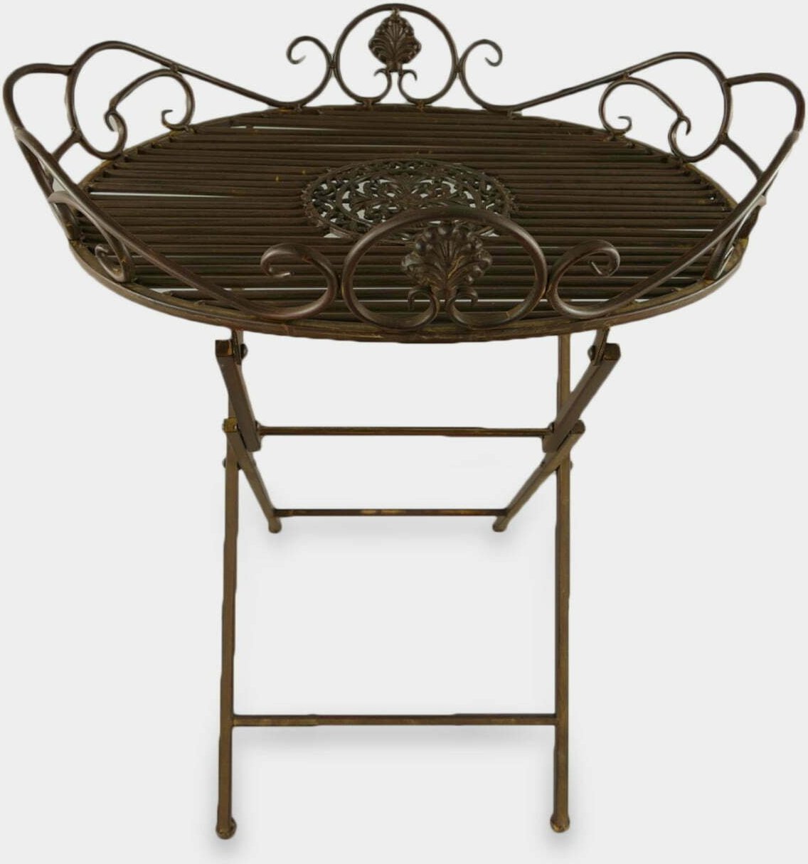 rzezbyzbrazu Ogrodowy Stolik Pomocniczy na Taras