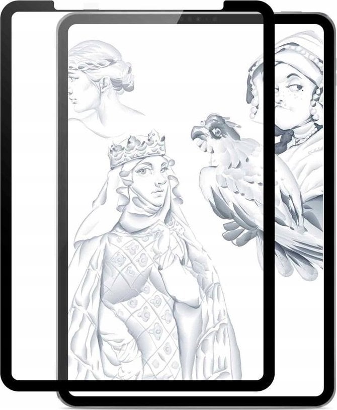 Jcpal Elektrostatyczna osłona ekranu imitująca papier PaperTech Flex Paper Texture Screen Protector - do iPad Pro 11" / Air 10,9"