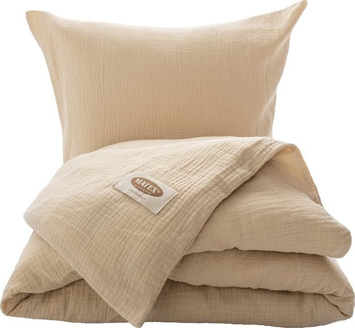 Multitex Pościel 160 x 200 3cz Bawełniana Muślinowa 15