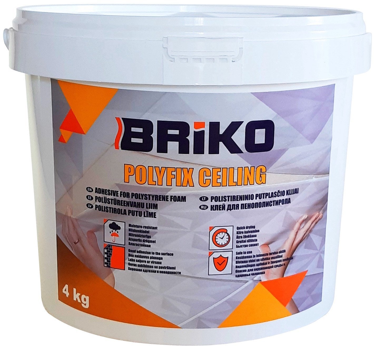 BRIKO POLYFIX CEILING 4KG