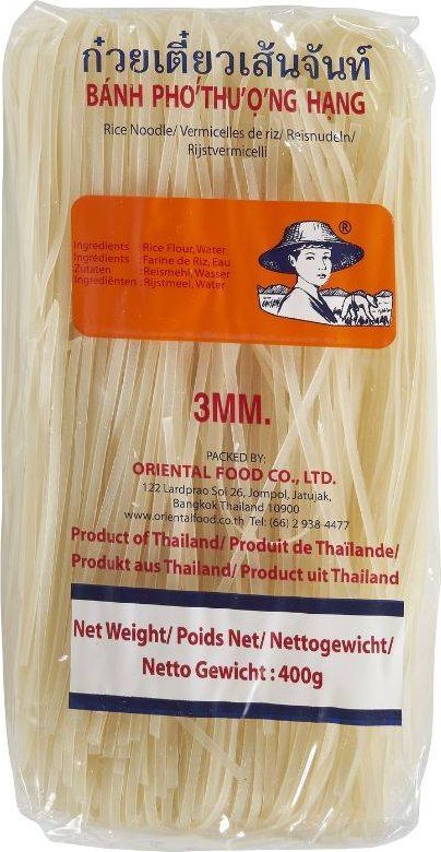 Farmer Makaron ryżowy 3mm (roll) 400g,Farmer